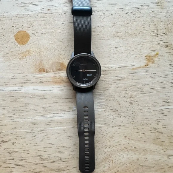 Garmin Vivomove Sport Hybrid Smartwatch in Cocoa - Picture 10 of 15